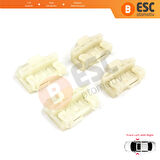 Pontiac Grand Am Sunfire Oldsmobile Alero Cutlass 6 Cavalier İçin Ön Sağ Sol Cam Kriko Kılavuz Klips