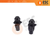 Renault Clio MK5 Captur MK2 Taliant Dacia Sandero MK3 için 2 Adet Ön Kaput Amortisör Takozu