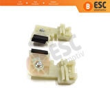 Hyundai Elantra MK5 MD UD 2010-2016 4-Door Sedan 82481-3Y010 İçin Ön Sağ Kapı Cam Kriko Tamir Klipsi