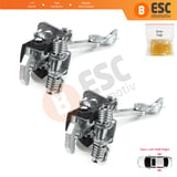 EDP707-1 2 Pieces Rear Door Hinge Stop Check Strap Limiter 7700842859 for Renault Clio Symbol Thalia Platina