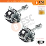 Citroen C3 MK2 SC A51 2009-2016 9181Q4 İçin 2 EA Ön Sağ ve Sol Kapı Gergi Yayı