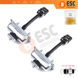 Citroen C3 MK3 Peugeot 208 2008 MK1 5-Kapı HB 9671891280 İçin 2 EA Arka Sağ ve Sol Kapı Gergi Yayı