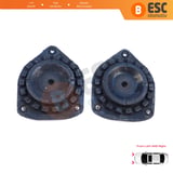 Nissan Qashqai J10 Micra K14 Renault Clio Scenic Megane 3 Fluence için 2X Ön Amortisör Üst Takozu