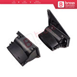 Mercedes W201 190 190E 190D 1982-1993 için Sağ Sol Yan Kalorifer Klima Havalandırma Izgarası