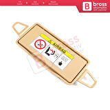 Mercedes E W212 CLS W218 için Güneşlik Makyaj Ayna Kapağı Bej 2128103710