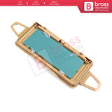 Mercedes E W212 CLS W218 için Güneşlik Makyaj Ayna Kapağı Bej 2128103710