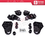 Mercedes E Class W213 X213 W238 C238 A238 2016-2020 A2138202300 İçin Sağ Sol Ön Far Ayak Tamir Seti