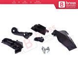 Opel Astra J MK4 P10 2009-2015 4/5 Kapı GTC 2011-2018 13335737 İçin Sol Ön Far Ayak Tamir Seti