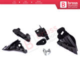 Opel Astra J MK4 P10 2009-2015 4/5 Kapı GTC 2011-2018 13335737 İçin Sol Ön Far Ayak Tamir Seti