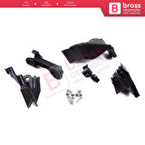 Opel Astra J MK4 P10 2009-2015 4/5 Kapı GTC 2011-2018 13335737 İçin Sağ Ön Far Ayak Tamir Seti