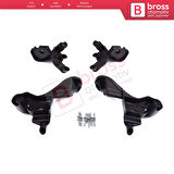 Citroen C4 MK2 B7 NC 2009-2018 DS4 MK1 NX 2010-2015 6212H1 İçin Sağ Sol Ön Far Ayak Tamir Seti