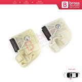 VW Transporter T5 T6 Caravelle Multivan 2003-2024 7H0837753 İçin Ön Sol Cam Kriko Klips Ayak Seti