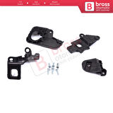 Citroen C5 MK2 MK3 RD TD RW X7 2008-2017 6212F0 İçin Sol Ön Far Ayak Tamir Seti