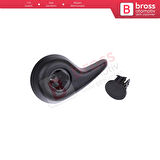 Renault Megane MK4 B9A K9A Talisman 2015-On için Siyah Manuel Sol Ön Koltuk Ayar Yatırma Kolu