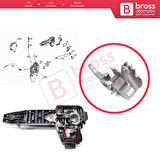 Mercedes Vito W447 V Class Metris 2014-On için Ön Sağ Dış Kapı Kolu Montaj Destek Braketi