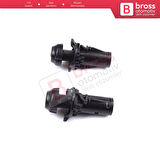 Renault Clio MK5 Captur MK2 Taliant Dacia Sandero MK3 için 2 Adet Ön Kaput Amortisör Takozu