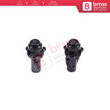 Renault Clio MK5 Captur MK2 Taliant Dacia Sandero MK3 için 2 Adet Ön Kaput Amortisör Takozu
