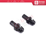 VW Seat Skoda 6X0827499 5KD827499 3C5827499B için 2 Adet Ayarlanabilir Arka Bagaj Dayanma Takozu