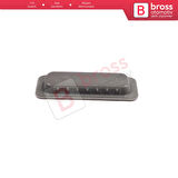 BMW E39 E46 için Sunroof Güneşlik Açma Tutamak Elceği Koyu Gri 54137134542