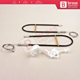 Iveco EuroBus 2003-2012 İçin Sol Kapı Cam Kriko Tamir Seti