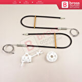 Iveco EuroBus 2003-2012 İçin Sağ Kapı Cam Kriko Tamir Seti