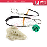 Honda City MK4 GD GE Jazz MK2 2001-2008 72250SAAJ02 İçin Ön Sol Kapı Cam Kriko Tamir Seti