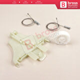 Ford Mondeo MK2 MK3 4/5 Kapı 1996-2007 1S71F27001B İçin Arka Sol Kapı Cam Kriko Tamir Seti