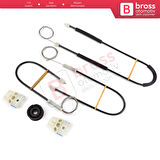 Mercedes Truck Arocs Actros Axor 2 Atego 3 Antos A9607201246 İçin Sağ Kapı Cam Kriko Tamir Seti