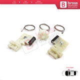 Hyundai Elantra MD Sonata YF 2010-2016 4-Kapı Sedan 82481-3Y010 için Ön Sağ Cam Kriko Tamir Seti