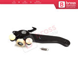 VW Transporter T5 T6 Caravelle Multivan 2003-2024 7H0843398 için Sağ Arka Sürgülü Kapı Alt Makarası