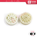 Hyundai Elantra MD UD Sonata YF Tucson TL Kia Sportage 4 QL için Sol Sağ Cam Kriko Gergi Makarası