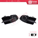 Renault Clio II Phase 4 Symbol 1 2006-2008 7702295498 için Ön Tampon Sol Sağ Sis Far Çerçeve Kapağı