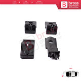 VW Crafter MK1 2E 2F 2006-2017 2E0998225 İçin Sol Ön Far Ayak Tamir Seti