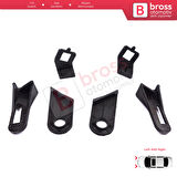 Fiat Abarth Grande Punto MK3 199 2005-2013 89101372SX 89101373DX İçin Sol Sağ Ön Far Ayak Tamir Seti