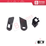 Fiat Abarth Grande Punto MK3 199 2005-2013 89101372SX İçin Sol Ön Far Ayak Tamir Seti