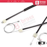 Ford F-Max Truck H625 2018-On 910649101 için Sol Kapı Cam Kriko Tamir Seti