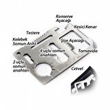 Acil Durum Kartı Survival Kit 11in1