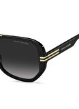 Marc Jacobs Gri Erkek Dikdörtgen Güneş Gözlüğü 205361807599O