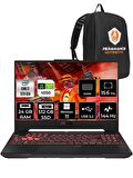 Asus Tuf Gaming F15 i7 13620H 24GB RAM 512GB SSD RTX4050/6GB 144Hz 15.6" FHD W11P LP261 & PER4 ÇANTA