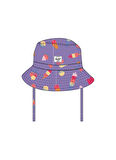 Lila Kız Çocuk Şapka 50559-06615-OS-Beach UV Bucket Hat