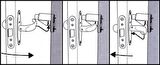 Mobella kapı stoper ve tutucusu Compact