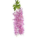 Yapay Çiçek Sarkan 4 Dallı Akasya 70cm LİLA