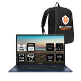 ASUS Vivobook 15 X1504VA i5 1335U 12GB RAM 4TB SSD 15.6'' FHD FDOS NJ123 & PER4 ÇANTA