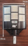CT-4643 Solar Sokak Lambası Güneş Enerjili Bahçe Sokak Aydınlatma Lambası 600Watt 6600 lümen