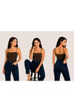 Body ip askılı standart boy viskon ring örme kumaş kadın body 2 li paket