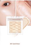Mikro İnci Taneciklerle Yoğun Işıltı Sağlayan Highlighter Clio Prism Highlighter (01 Gold Sheer)