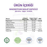 Magnezyum Malat Kapsül (Magnesium Malate Capsule)60Adet