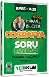 Yediiklim 2026 KPSS AGS Coğrafya Konu-Soru ve Haritalarla Türkiye Coğrafyası Seti 3 Kitap Hakan Bileyen