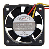 Marxlow 40X40X10MM 12V Dc 3 Kablo Fan