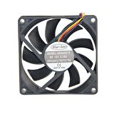 80X80X15Mm Dc Fan 12V 3P